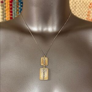 Dana Kellin “Streak Of Luck” mixed media necklace. New with tags.